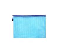 cartella plastica trasparente, Cartella con cerniera trasparente a griglia 20 pezzi multicolore A4 A5 Alto-. Documento(Blue,A5)