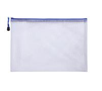 cartella plastica trasparente, Cartella con cerniera trasparente a griglia 20 pezzi multicolore A4 A5 Alto-. Documento(White,A4)