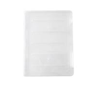 cartella plastica trasparente, Scatola organizer trasparente for cartelle di file A4 da 5 pezzi, dimensioni multiple(30.5x22.5x2cm)
