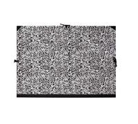 Lefranc Bourgeois Cartella Porta Disegni 72 X 52 Bianco - Chiusura Con Cordoni
