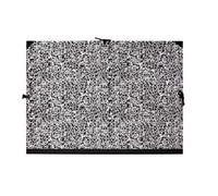 Lefranc Bourgeois Cartella Porta Disegni 72 X 52 Bianco - Chiusura Con Cordoni