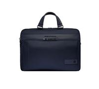 Piquadro W129 Cartella blu scuro, fibra sintetica, unisex