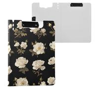 Cartella portablocco con contenitore bianco rosa A4 portablocco con doppia clip portapenne infermieristica con copertina rigida