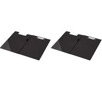 Cartella portablocco con molla Q-Connect A4 - Protocollo nero KF01300 (Confezione da 2)