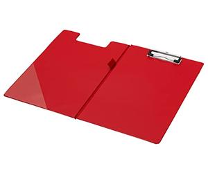 Cartella portablocco con molla Q-Connect A4 - Protocollo rosso KF01302