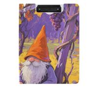 Cartella portablocco Hello Fall Autumn Harvest Nani A4 Appunti Raccoglitore Doppia Clip Portapenne Ufficio Clip Board con coperchio