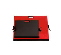 Cartella portadisegni - con maniglia - 35x50 cm - rosso - Brefiocart