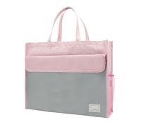 Cartella portadocumenti, 48,5 x 12 x 38 cm, borsa portadocumenti, grande borsa portadocumenti, valigetta portatile Oxford con cerniera per documenti, mappe, notizie, riviste