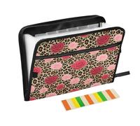 Cartella portadocumenti a fisarmonica con 13 tasche, espandibile, con etichette, per banconote, ricevute, documenti