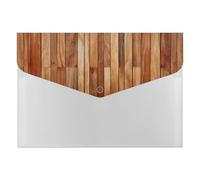 Cartella portadocumenti a fisarmonica verticale da parete in legno, organizer espandibile per documenti, per ufficio, scuola, lettera, formato A4