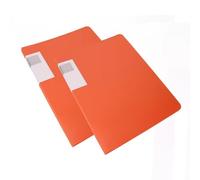 Cartella portadocumenti A3 con 30 tasche, for presentazioni, for portfolio di opere d'arte e pittura, 2 pezzi/blu(Orange)