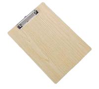 Cartella Portadocumenti A4 Appunti in legno formato A4 Lavagna for appunti Menu Stecca for scrittura for cartello Porta carta 1 pz(Color 3)