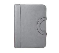 Cartella Portadocumenti A4 Cartella portadocumenti A4 in pelle Business Manager Forniture per Ufficio(Grey)