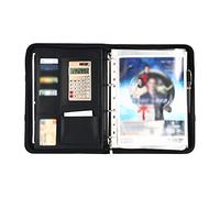 Cartella Portadocumenti A4 Cartella portadocumenti A4 in pelle Business Manager Forniture per Ufficio(Schwarz)
