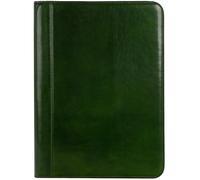 Cartella Portadocumenti A4 Fatta a Mano da Esperti Artigiani - Portadocumenti in Vera Pelle con Cerniera e Tasche Interne - Cartellina di Pelle da Lavoro e Ufficio - Time Resistance