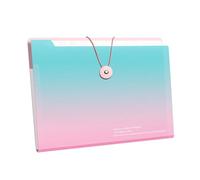 Cartella portadocumenti, Cartelle portadocumenti Espandibile, Portadocumenti A4 Con 8 Tasche, Organizer Documenti Faldoni Portadocumenti Per Casa Scuola(Blu)