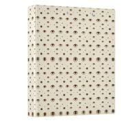 Cartella portadocumenti con 3 anelli da 3,8 cm, confezione da 1 malocchio magico Boho