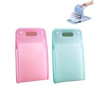 Cartella portadocumenti espandibile con 13 tasche, organizer a fisarmonica con etichette, cartella impermeabile estesa per documenti e ricevute, per lavoro, scuola e ufficio (rosa + verde)