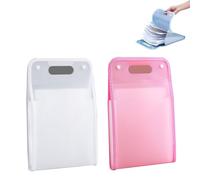 Cartella portadocumenti espandibile con 13 tasche, organizer a fisarmonica con etichette, cartella impermeabile estesa per documenti e ricevute, per lavoro, scuola, ufficio (bianco + rosa)