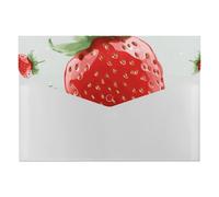 Cartella portadocumenti espandibile con 6 scomparti, a forma di fragola, portatile, per banconote, ricevute, certificati