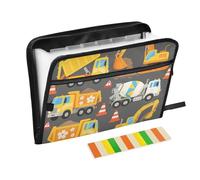 Cartella portadocumenti espandibile da appendere con 13 tasche, formato A4, con chiusura a cerniera per espandere le cartelle di file sospese