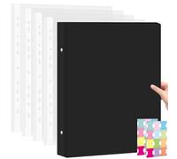 Cartella portadocumenti formato A3 con buste in plastica, 40 tasche, raccoglitore ad anelli flessibile, organizer per pittura per disegni artistici, album per pittura con diamanti, cartella per arte