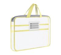 Cartella Portadocumenti Importante - Borsa Realizzata In Tessuto A Rete Con Maniglia Per Il Trasporto Con Cerniera | Borsa Per Documenti Da Viaggio Per Studenti E Insegnanti Delle Scuole | Home Office