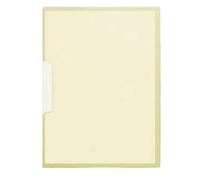 Cartella portadocumenti in PP con fibbia aperta laterale A4, 20 pezzi, espositore for documenti, multipagina, borsa trasparente for cancelleria(Champagne)