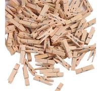 Cartella portafoto da 25 mm con fermagli in legno, 100 pezzi(150 pcs)
