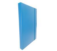 Fellowes Cartella portaprogetti U140 Leonardi con elastico - Dorso 3 - 25x35 cm - Azzurro