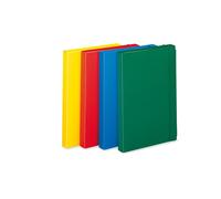 Cartella progetto con elastico - 24x35 cm - dorso 3 cm - azzurro - Fellowes