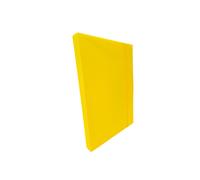 Scatola portaprogetti in ppl Leonardi - 332094 Scatola porta progetti in ppl 24x35x3 cm formato utile 21x29,7 cm dorso 3 cm con chiusura ad elastico di colore giallo in confezione da 1 pz.