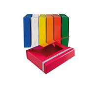 STARLINE - OD0507RXXXXAN15 - Cartella progetto - con elastico - dorso 7 cm - colori assortiti - Starline - STL5032 - Conf. da 7 Pz. - OD0507RXXXXAN15