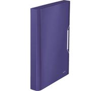 Cartella progetto LEITZ Style, A4, PP, 6 cartelle, blu titanio