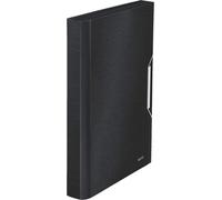 Cartella progetto LEITZ Style, A4, PP, 6 cartelle, nero satinato
