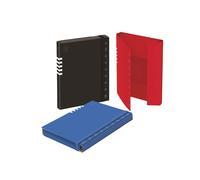 Cartella progetto Monocromo - con elastico - dorso 3 cm - colori assortiti - Pigna