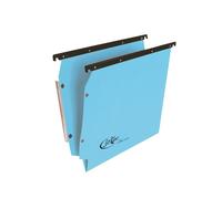Cartella sospesa Joker - armadio - interasse 33 cm - fondo V - 33 x 28 cm - blu
