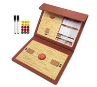 Cartella Tattica di Basket per Allenatori, Basket Board per Insegnare e Formazione, con Penna e Pezzi Degli Scacchi Magnetici, Design Pieghevole, per L'allenamento