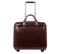 Cartella trolley porta pc iPad® Blue Square in pelle Piquadro