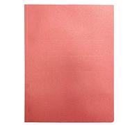 Cartelle 3 lembi Standard Manilla 50 pz. Rosso