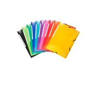 25 CARTELLE 3 L C/ELASTICI IDE 55829E A A4 COL ASS. EXACOMPTA