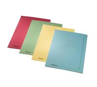 25 CARTELLINE 3 LEMBI 25x35cm ROSSO CARTONCINO 295gr c/stampa