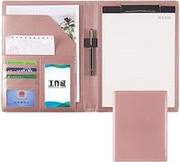 Cartelle, Appunti formato A4 for lavagnette for appunti for conferenze aziendali e uffici(Roze)