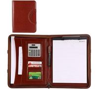 Cartelle, Business con manico for riporre le carte, custodia da trasporto personalizzata for conferenze e interviste(Bruin)