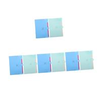 cartelle, Cartella file,Cartella file Porta documenti Raccoglitore espandibile Raccoglitore Borsa for documenti Organizzatore(Blue,32.5X24.7X2CMx4pcs)