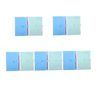 cartelle, Cartella file,Cartella file Porta documenti Raccoglitore espandibile Raccoglitore Borsa for documenti Organizzatore(Blue,32.5X24.7X2CMx5pcs)