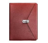 Cartelle compatte 4 con chiusura password e copertura in PU per un facile trasporto e archiviazione organizzata in scenari di lavoro