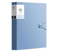Cartelle di file A4 Display Book 60 tasche Raccoglitore Portfolio Office Project Multicolor(Blu)