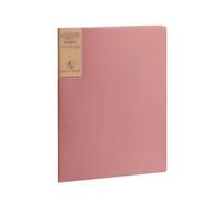 cartelle di visualizzazione A4, Raccoglitore portfolio A4 40 tasche Visualizza file Book Document Organizer Multicolor(Pink)