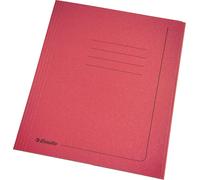 Cartelle MANILLA 3 Lembi - F.To 25 X 35 Cm - Rosso - Confezione Da 25 Pezzi - 55